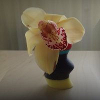 Multicolour tray and vase - Thumbnail 5