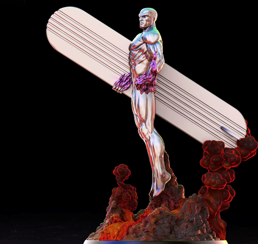 Silver Surfer - 3D print model 3D Print 282582