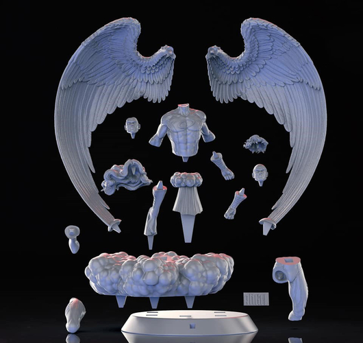Xmen Angel - 3D print model 3D Print 282593