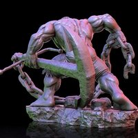 HULK - 3D print model - Thumbnail 2