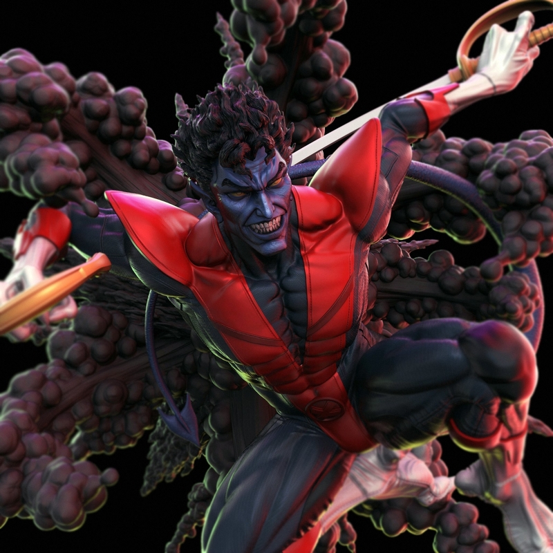 Xmen NightCrawler - 3D print model