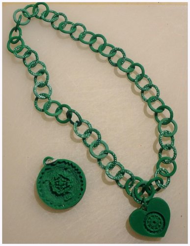 Mandala and Labyrinth pendants 3D Print 28268