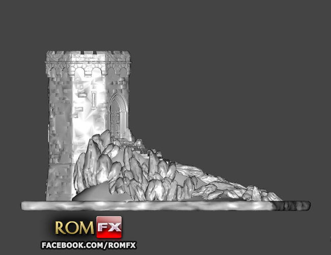 Mini Tower Guard Castle 3D Print 282738