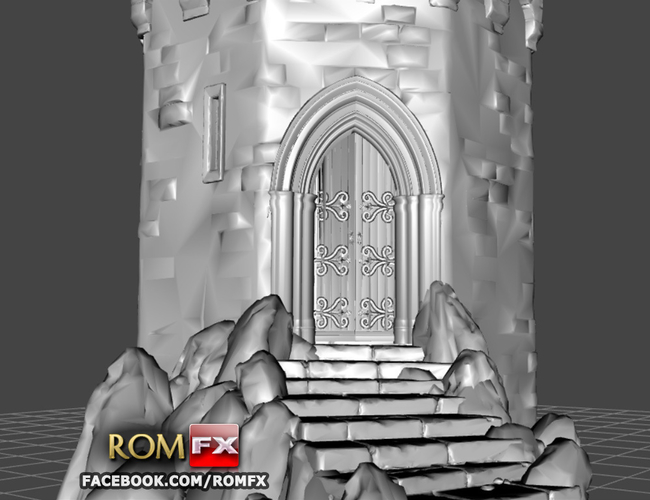 Mini Tower Guard Castle 3D Print 282750