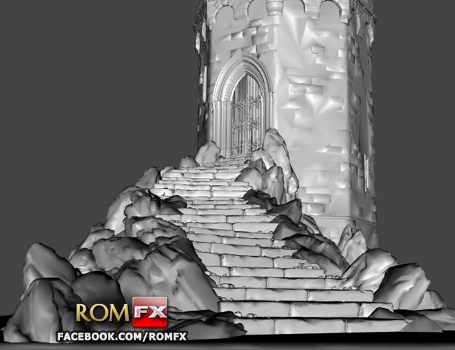 Mini Tower Guard Castle 3D Print 282751