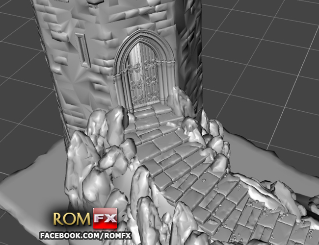 Mini Tower Guard Castle 3D Print 282752