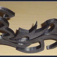 Abstract 3D printed Art - Thumbnail 7