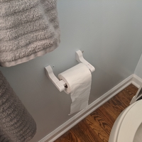 Print In Place Quick-Change Toilet Paper / Paper Towel Holder - Thumbnail 2