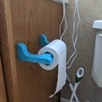 Print In Place Quick-Change Toilet Paper / Paper Towel Holder - Thumbnail 4