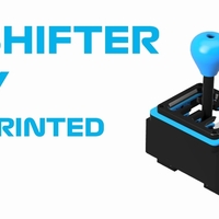 Small 7-SPEED H-SHIFTER 3D Printing 282831