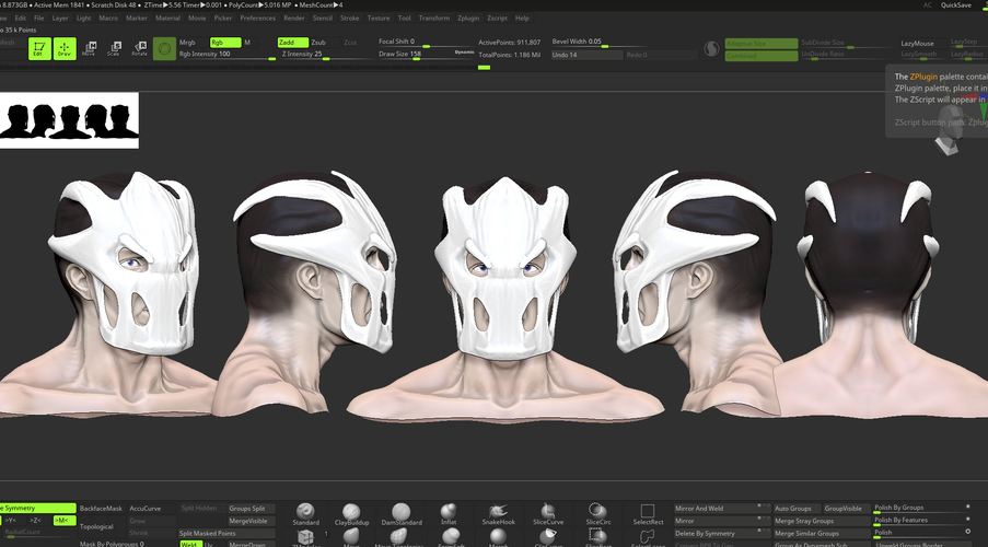 The Terror Mask 3D Print 282855