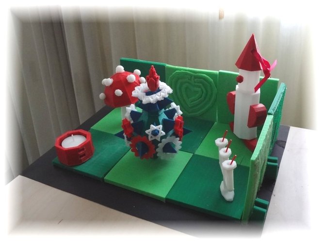 Autumn/Christmas fantasy scene 3D Print 28292