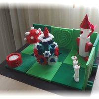 Small Autumn/Christmas fantasy scene 3D Printing 28292