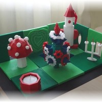 Autumn/Christmas fantasy scene - Thumbnail 2