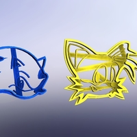 Sonic and fox-Cookie cutters-60 (Free) - Thumbnail 2