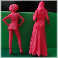 Sculptures of Barbie and Cinderella - Thumbnail 2