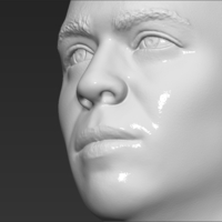 Ronaldo Nazario Brazil bust 3D printing ready stl obj formats - Thumbnail 18