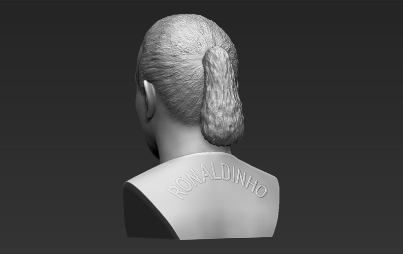 Ronaldinho bust 3D printing ready stl obj formats 3D Print 282976