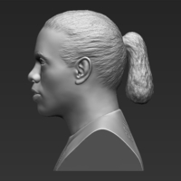 Ronaldinho bust ready for full color 3D printing - Thumbnail 13
