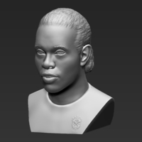 Ronaldinho bust ready for full color 3D printing - Thumbnail 20