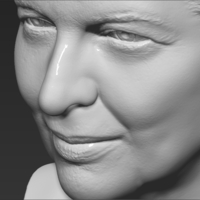 Margaret Thatcher bust 3D printing ready stl obj formats - Thumbnail 16