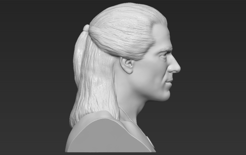 Geralt of Rivia The Witcher Cavill bust 3D printing ready 3D Print 283069
