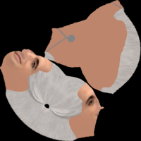 Geralt of Rivia The Witcher Cavill bust full color 3D printing - Thumbnail 22