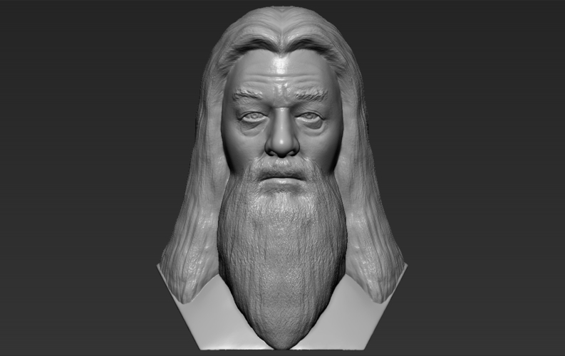 Dumbledore from Harry Potter bust 3D printing ready stl obj 3D Print 283106