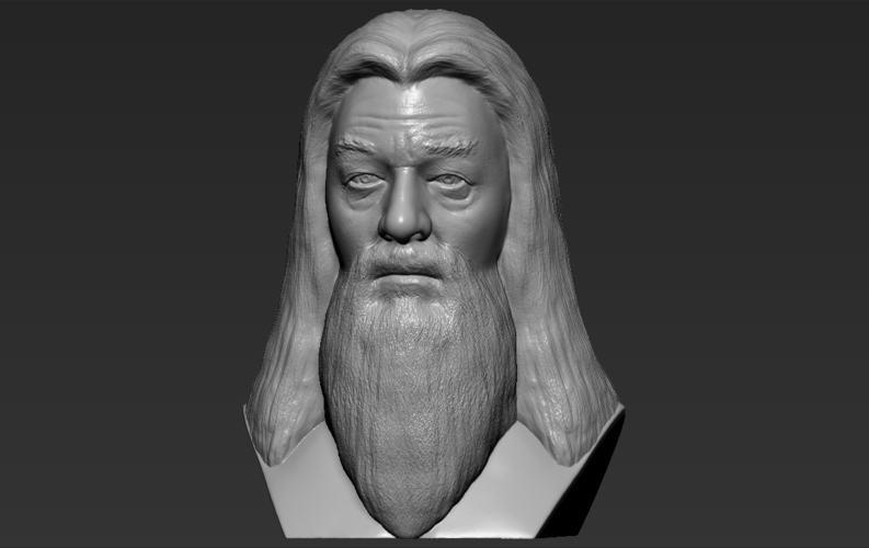 Dumbledore from Harry Potter bust 3D printing ready stl obj 3D Print 283107