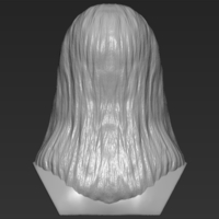 Dumbledore from Harry Potter bust 3D printing ready stl obj - Thumbnail 6