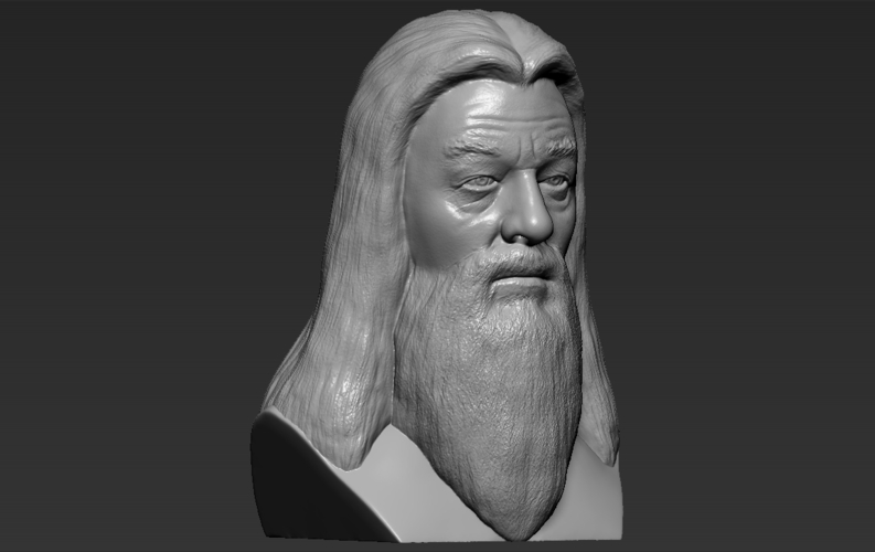 Dumbledore from Harry Potter bust 3D printing ready stl obj 3D Print 283115