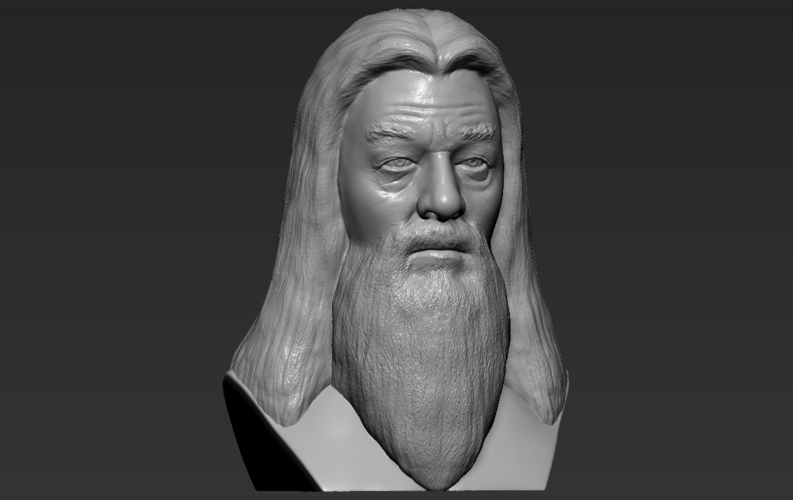 Dumbledore from Harry Potter bust 3D printing ready stl obj 3D Print 283116