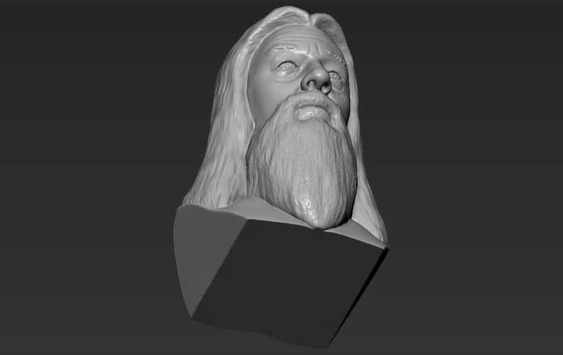 Dumbledore from Harry Potter bust 3D printing ready stl obj 3D Print 283127