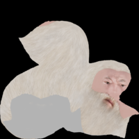 Dumbledore from Harry Potter bust for full color 3D printing - Thumbnail 22