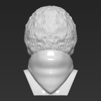 Frodo Baggins The Lord of the Rings bust 3D printing ready - Thumbnail 6