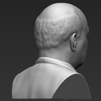 Mikhail Gorbachev bust 3D printing ready stl obj formats - Thumbnail 7