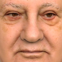 Mikhail Gorbachev bust ready for full color 3D printing - Thumbnail 8