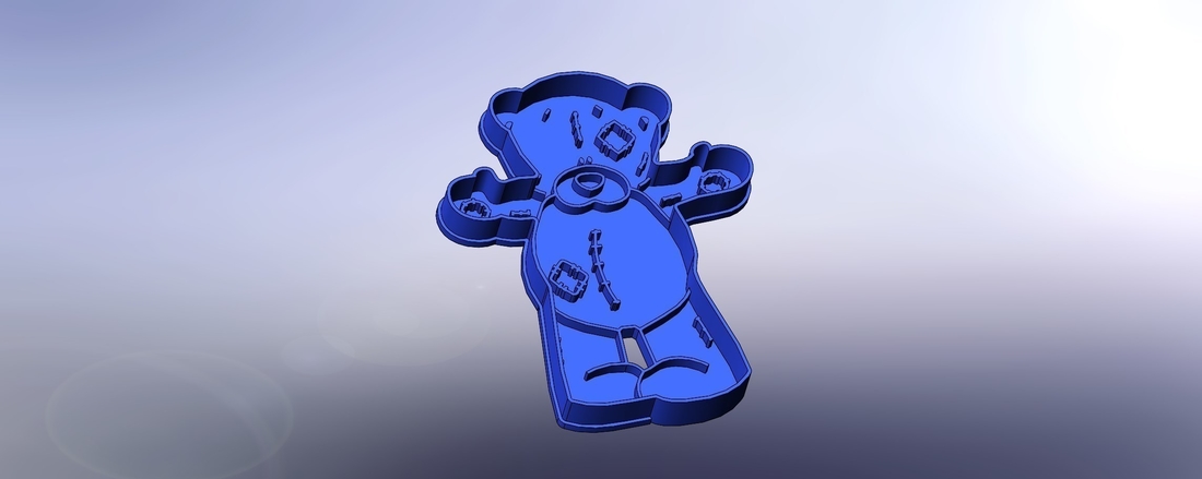 Teddy bear shirt- 100 (Free) 3D Print 283264