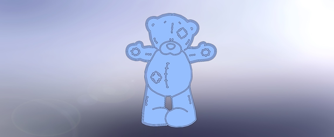 Teddy bear shirt- 100 (Free) 3D Print 283265
