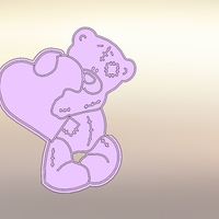 Teddy bear with a heart-100 (Free) - Thumbnail 3