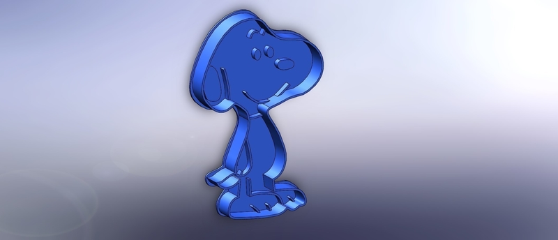 Cookie cutter- snoopy 100 (Free)