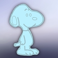 Cookie cutter- snoopy 100 (Free) - Thumbnail 2