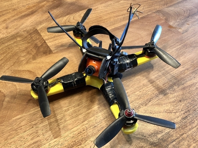 Birdbone Helium 210 FPV Quadcopter 3D Print 283310