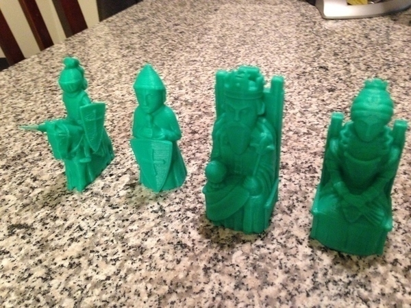 Medieval Times Themed Chess Set