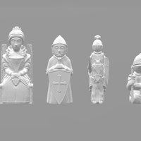 Medieval Times Themed Chess Set - Thumbnail 2