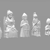 Medieval Times Themed Chess Set - Thumbnail 3