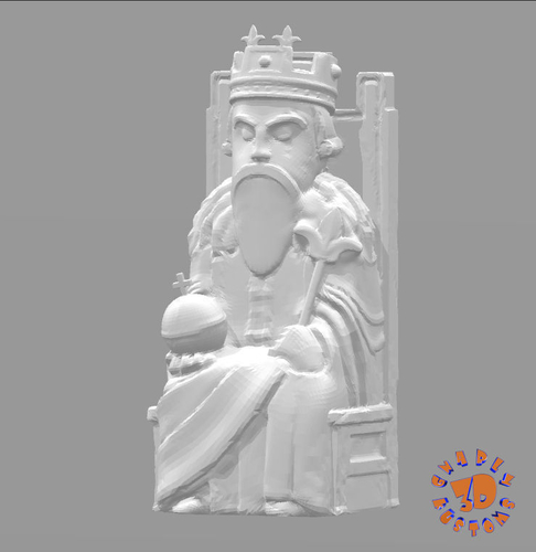 medieval chess set 3D Models to Print - yeggi