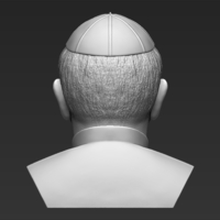 Pope John Paul II bust 3D printing - Thumbnail 6