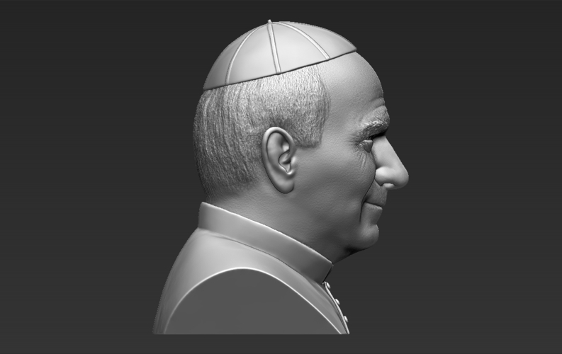Pope John Paul II bust 3D printing 3D Print 283400