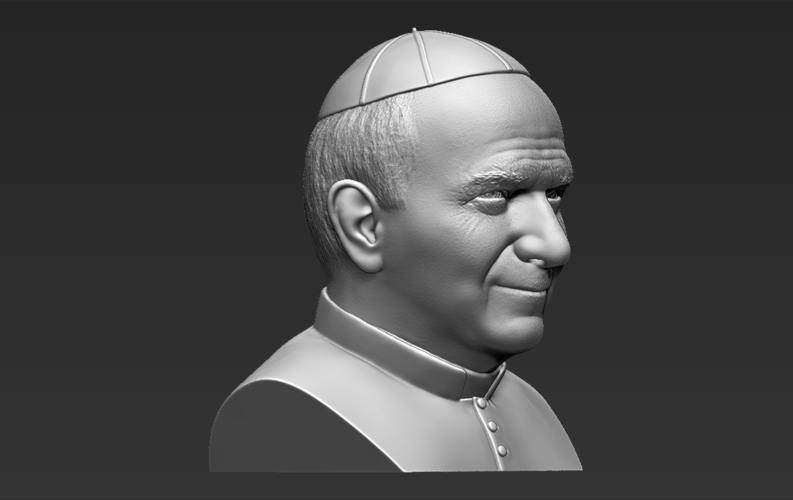 Pope John Paul II bust 3D printing 3D Print 283401